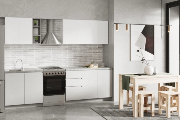 Модульна кухня довжина 2,0 м зі стільницею без ручок