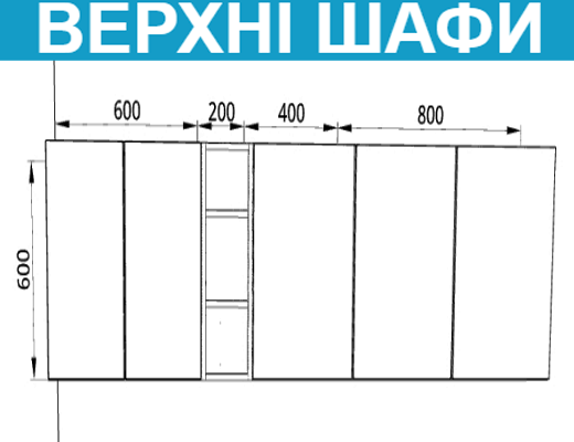 Купити онлайн: Кухня пряма, Комфорт, довжина 2,0 метри сіро-біла зі стільницею